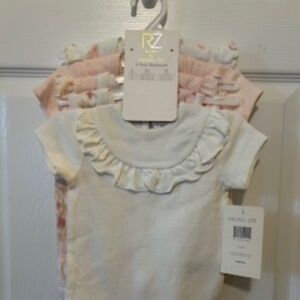 Rachel Zoe 5 Pack Bodysuits  3-6M
